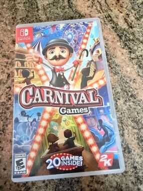CASE ONLY replacement for Carnival Games Nintendo Switch